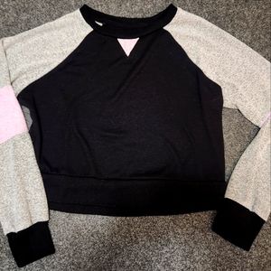 FLIRTITUDE ACTIVE cropped long-sleeve soft/cozy/stretchy